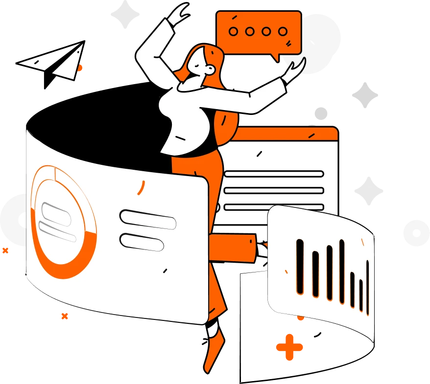 Ilustrasi pengelolaan akun seedbacklink
